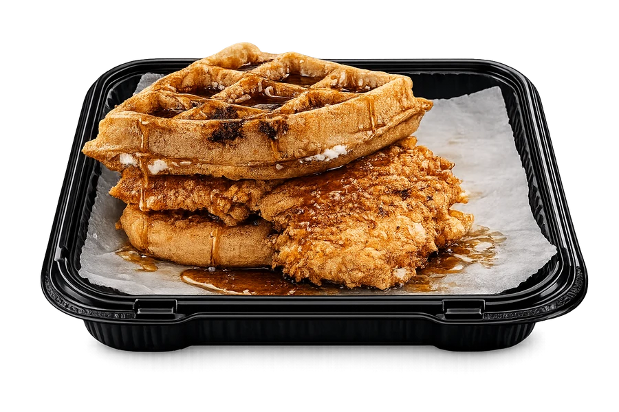 Crispy Waffle Sandwich